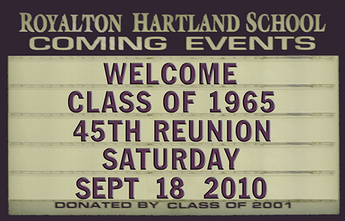 Welcome Sign